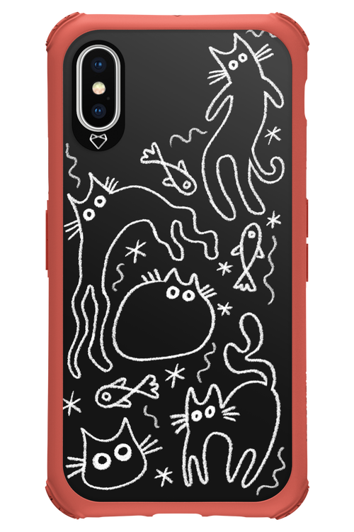 CHALK_CATS 2.0 - Apple iPhone XS