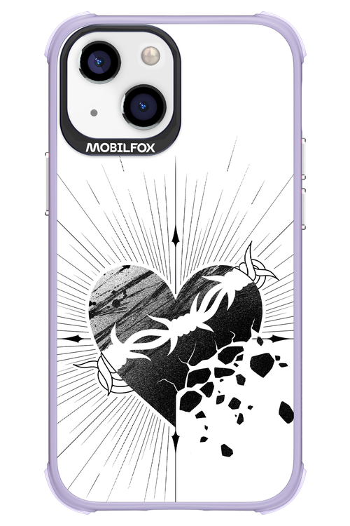 Fekete Szív 2.0 - Apple iPhone 13 Mini