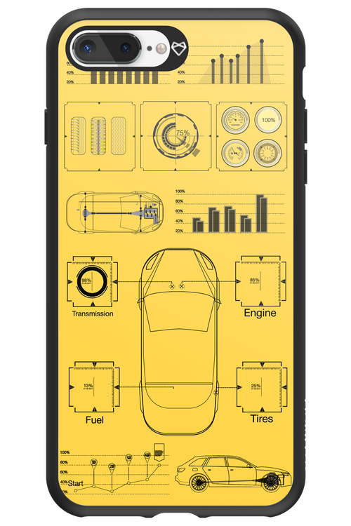 Grid Shift - Apple iPhone 8 Plus