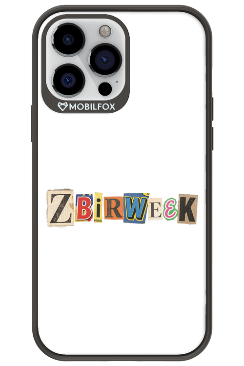 Zbirweek (white) 2.0 - Apple iPhone 13 Pro Max