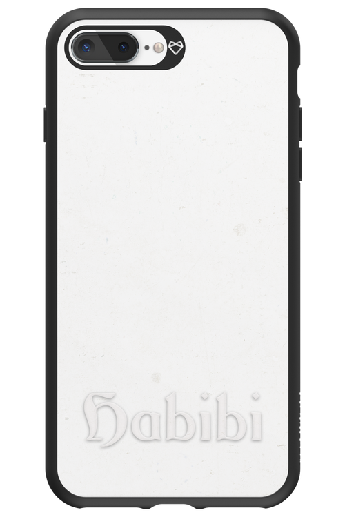 Habibi White on White - Apple iPhone 7 Plus