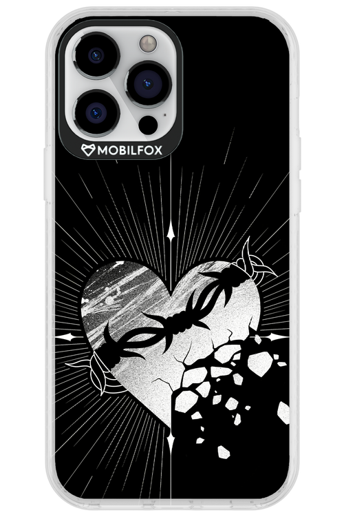 Fehér Szív - Apple iPhone 13 Pro Max