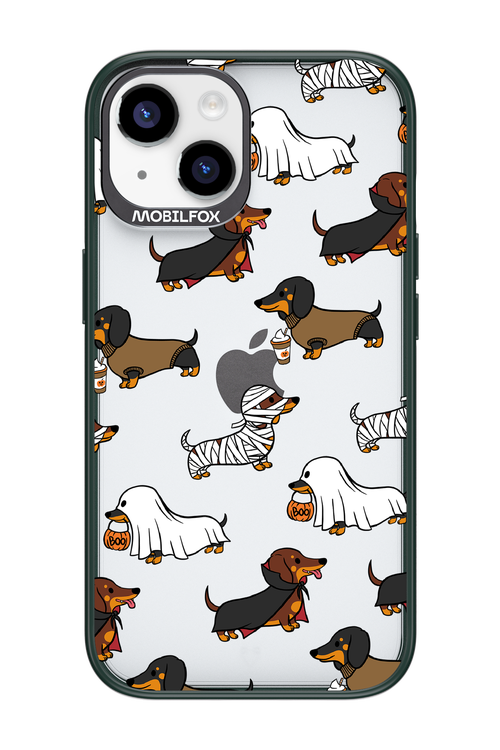 Scary Dachshund (Transparent) - Apple iPhone 14