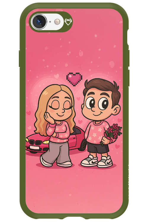 Pink Amour 2.0 - Apple iPhone 8