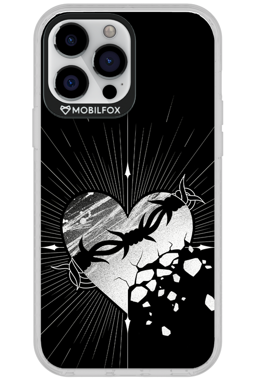 Fehér Szív - Apple iPhone 13 Pro Max