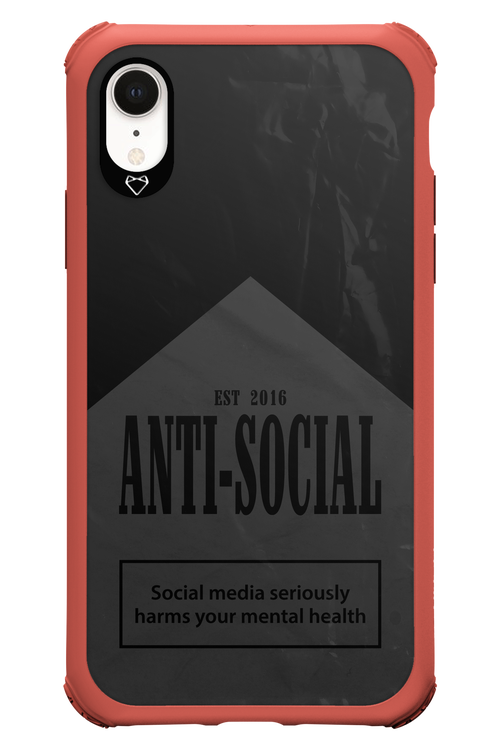 ANTI-SOCIAL (BLVCK) 2.0 - Apple iPhone XR