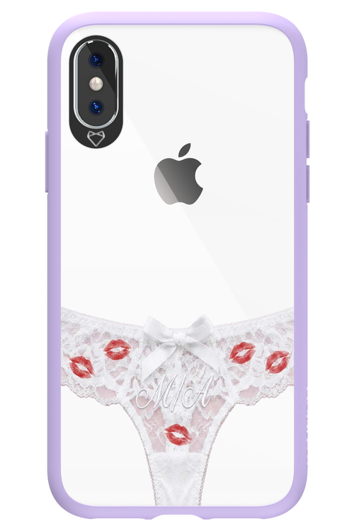 White Panties Transparent 2.0 - Apple iPhone XS