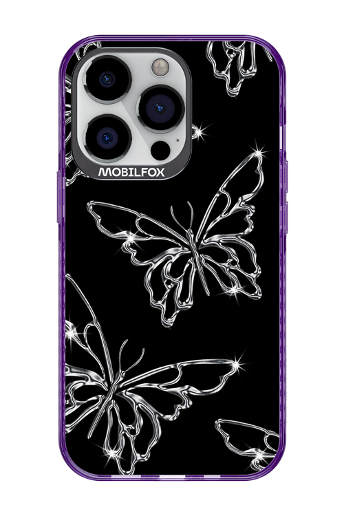 Silver Butterfly 2.0 - Apple iPhone 13 Pro