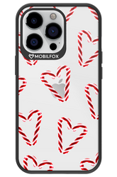 Candy Cane Hearts - Apple iPhone 13 Pro