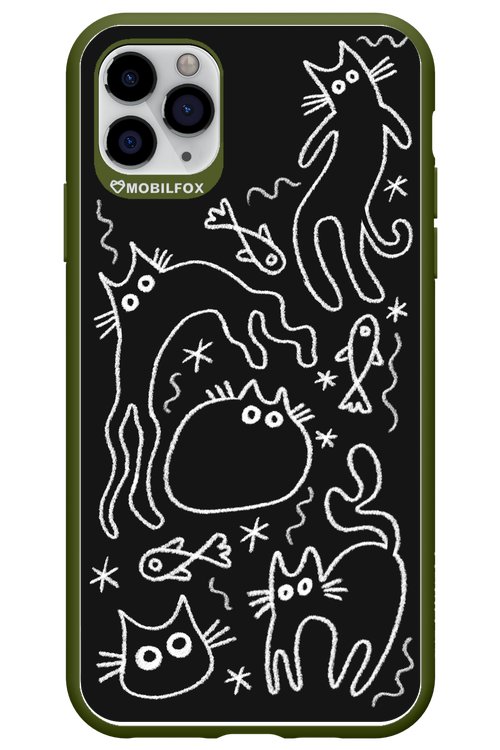 CHALK_CATS 2.0 - Apple iPhone 11 Pro Max
