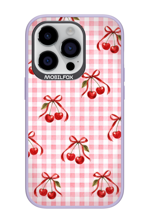 Pink Cherry Checked 2.0 - Apple iPhone 14 Pro