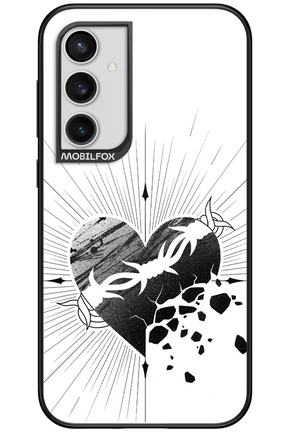 Fekete Szív - Samsung Galaxy S23 FE