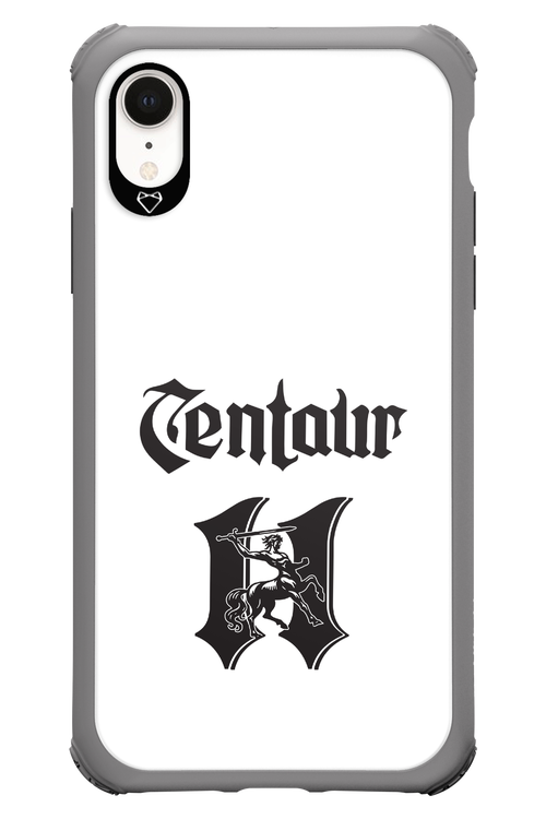Centaur Logo White 2.0 - Apple iPhone XR