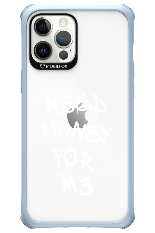 Need M3 Transparent White - Apple iPhone 12 Pro Max