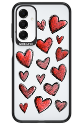 Red Love Transparent 2.0 - Samsung A16