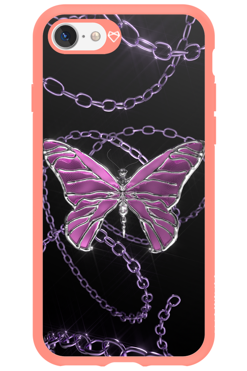 Butterfly Necklace - Apple iPhone 7