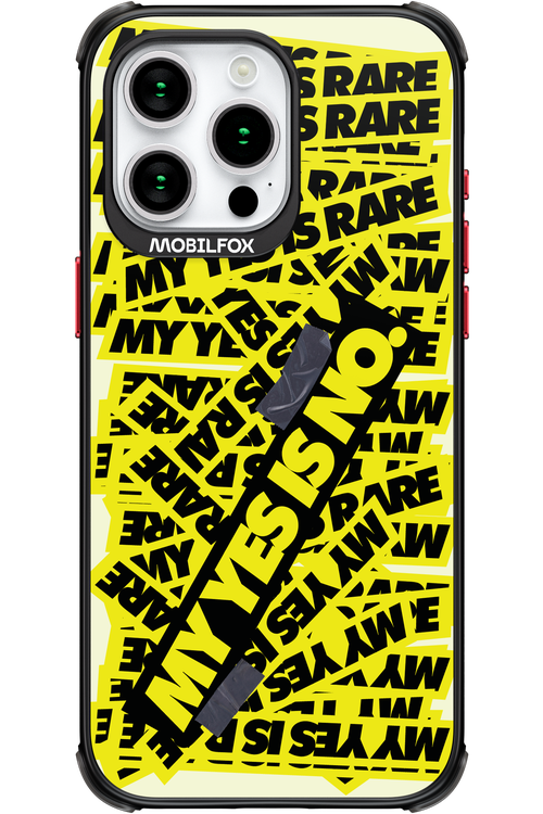My yes is no 2.0 - Apple iPhone 15 Pro Max