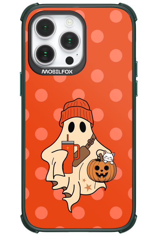Ghost Girl (Orange) - Apple iPhone 14 Pro Max