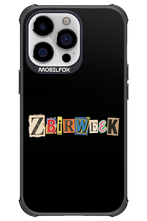 Zbirweek (black) 2.0 - Apple iPhone 13 Pro