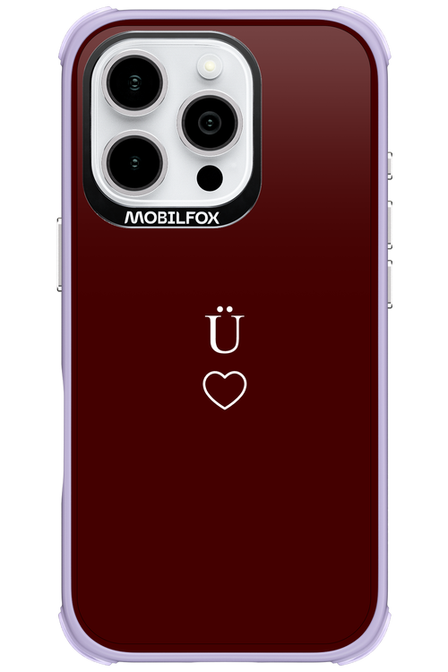 U Burgundia II 2.0 - Apple iPhone 16 Pro