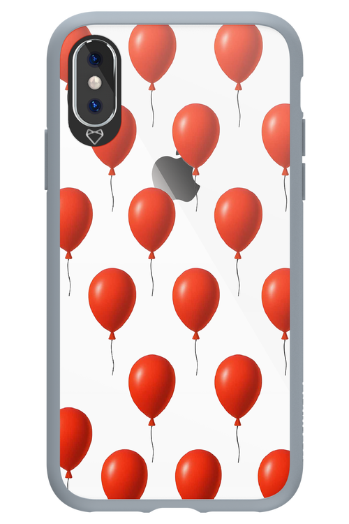 Red Balloons - Apple iPhone X