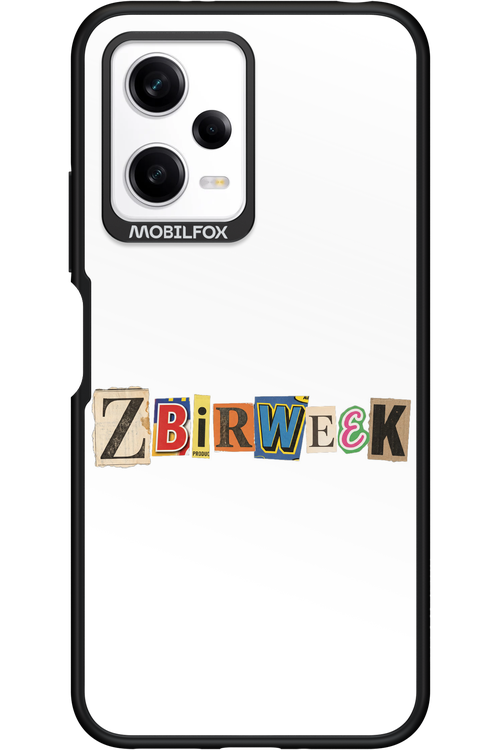 Zbirweek (white) 2.0 - Xiaomi Redmi Note 12 5G