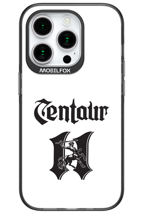 Centaur Logo White 2.0 - Apple iPhone 15 Pro