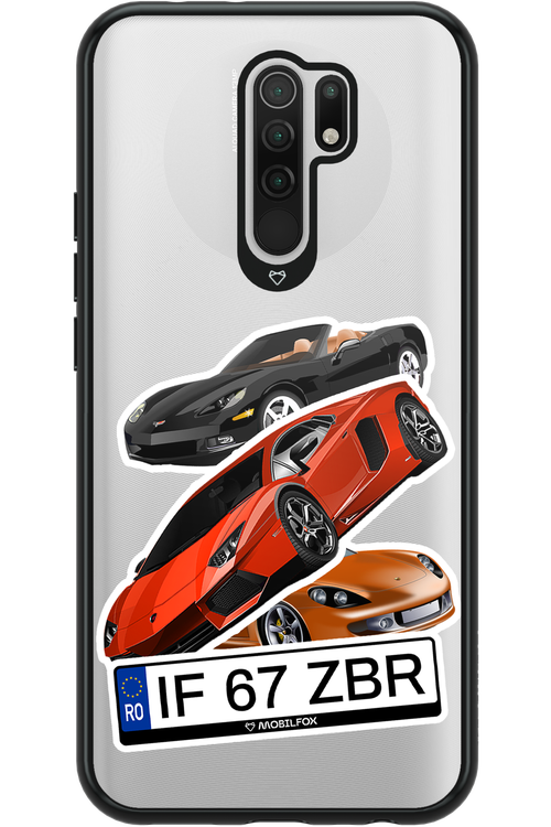 Car Sticker 2.0 - Xiaomi Redmi 9