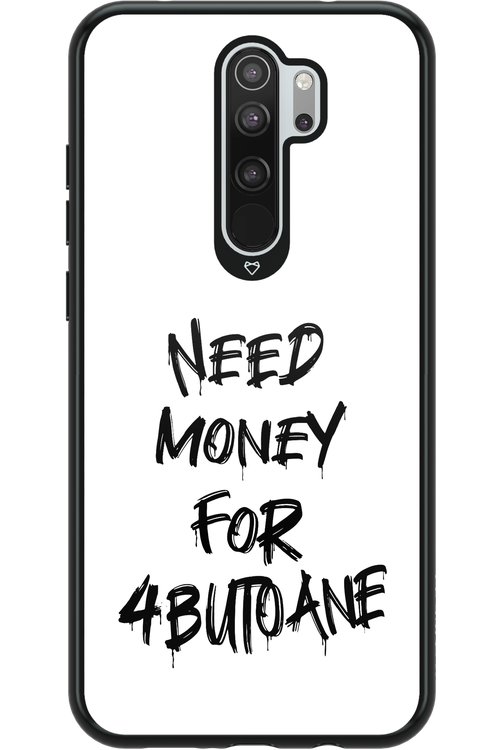 Need Money For Butoane Black - Xiaomi Redmi Note 8 Pro