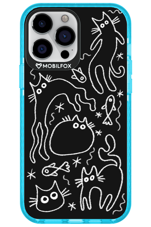 CHALK_CATS 2.0 - Apple iPhone 13 Pro Max