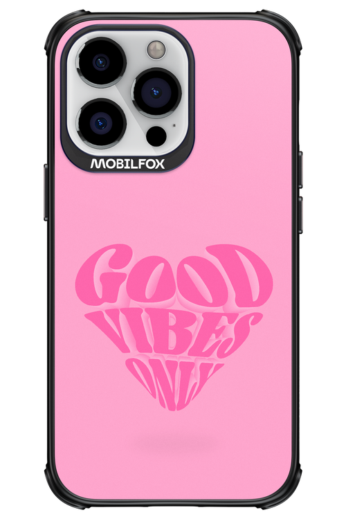 Good Vibes Heart - Apple iPhone 13 Pro