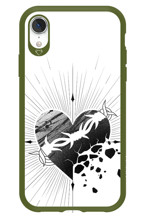 Fekete Szív - Apple iPhone XR