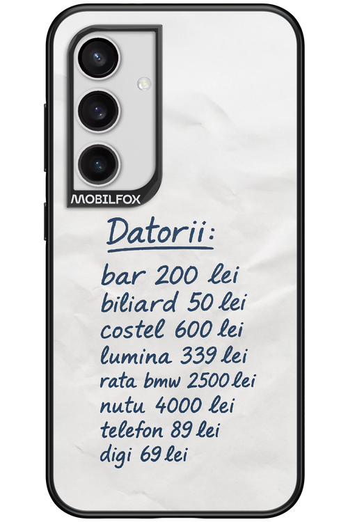 The List 2.0 - Samsung Galaxy S24
