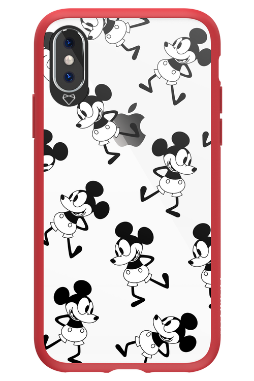 Iconic Mouse (pattern) - Apple iPhone X