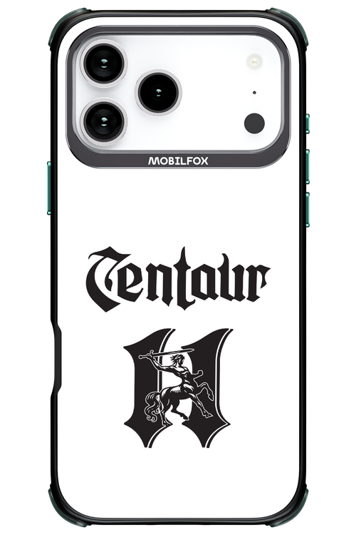 Centaur Logo White 2.0 - Apple iPhone 17 Pro Max
