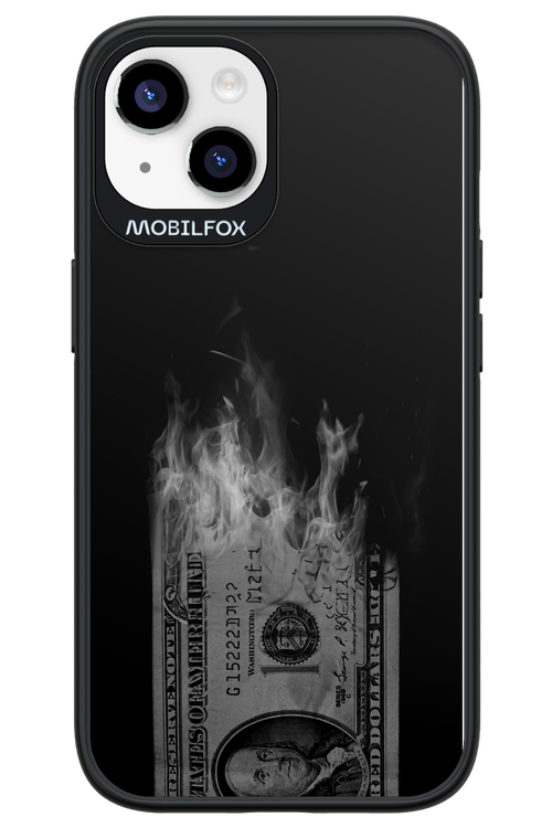 Money Burn B&W 2.0 - Apple iPhone 14