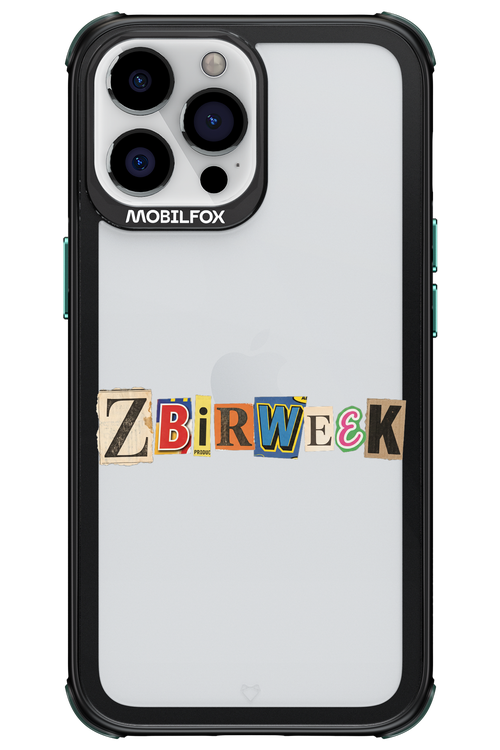 Zbirweek (transparent) 2.0 - Apple iPhone 13 Pro Max
