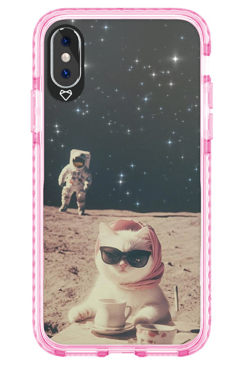 Moon cat - Apple iPhone X