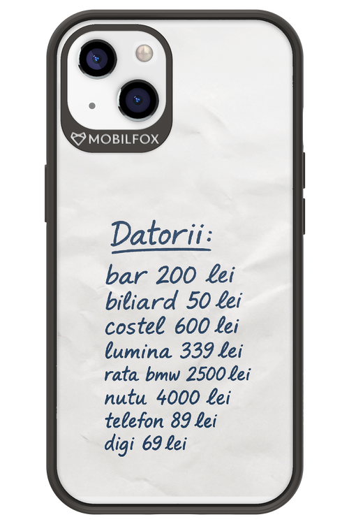 The List - Apple iPhone 13