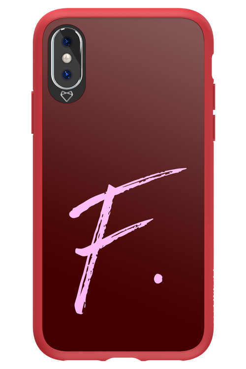 (Dark Blush) F 2.0 - Apple iPhone X
