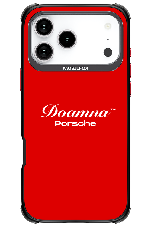 Doamna Porsche (red) - Apple iPhone 17 Pro Max