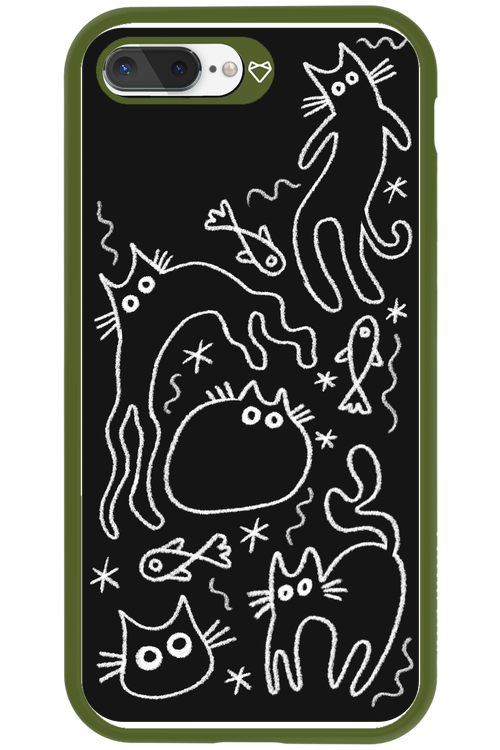 CHALK_CATS 2.0 - Apple iPhone 8 Plus