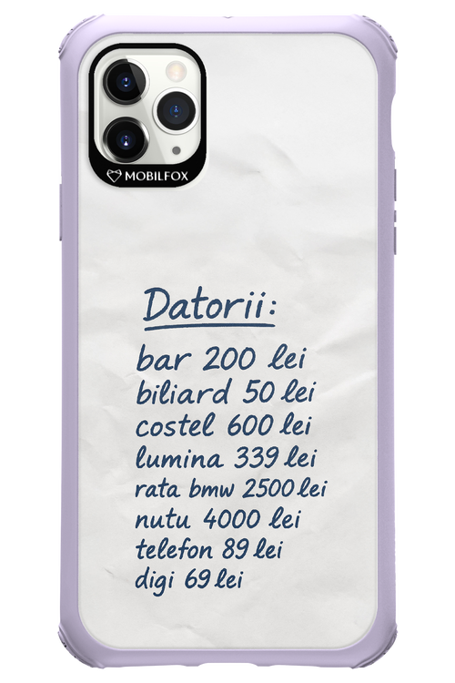 The List - Apple iPhone 11 Pro Max