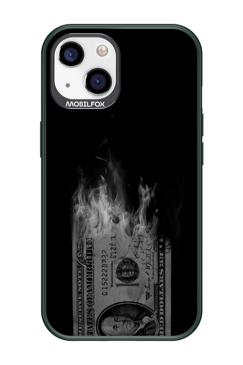 Money Burn B&W 2.0 - Apple iPhone 13