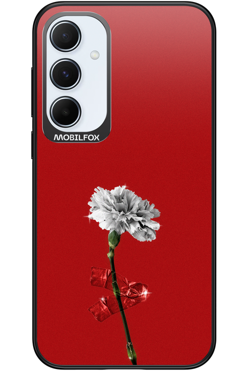 Red Flower - Samsung Galaxy A55