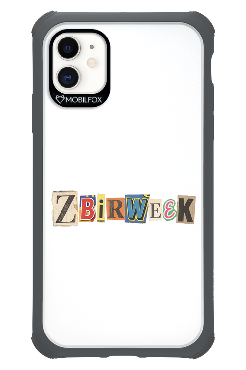 Zbirweek (white) 2.0 - Apple iPhone 11