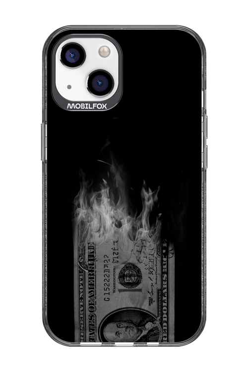 Money Burn B&W 2.0 - Apple iPhone 13