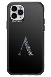 ⁠ ⁠Azteca A Chrome Logo - Apple iPhone 11 Pro