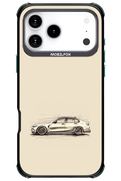 Sketch Car - Apple iPhone 17 Pro Max