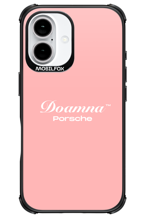 Doamna Porsche (pink) - Apple iPhone 16